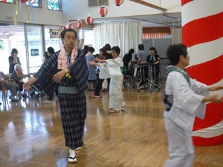 写真：長草デイサービスセンター夏祭りの様子