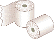 イラスト：トイレットペーパー