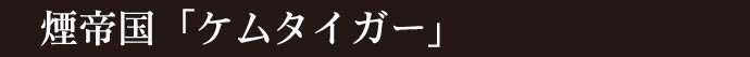 煙帝国「ケムタイガー」