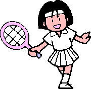 テニスのイラスト