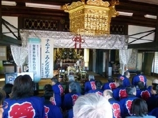 写真1：専唱院の祭り