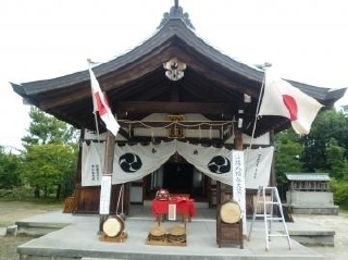 写真1：八幡社