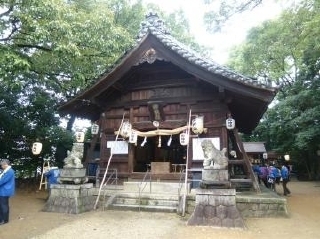 写真1：神明社