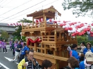 写真2：藤井神社の祭り