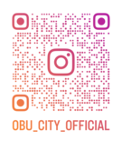 大府市公式InstagramURLのQRコード