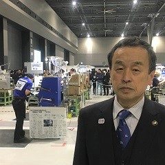 技能五輪競技会場を視察する市長