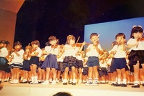 名古屋国際会議場で行われたスズキ・メソード東海大会で演奏する水野紗希さん