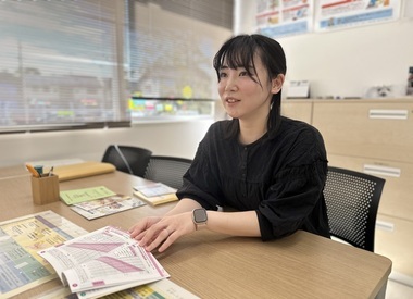 写真:相談対応中の様子