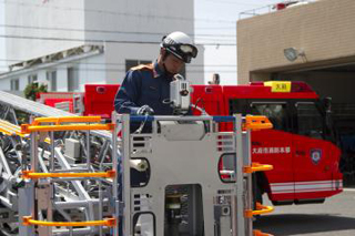 消防職の仕事風景