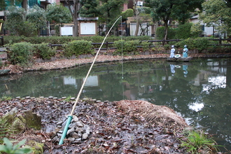 大倉公園にあるカッパ像