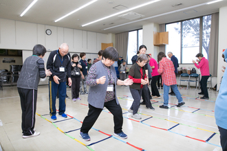 健康長寿塾でのコグニサイズの様子