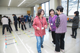 健康長寿塾でのコグニサイズの様子