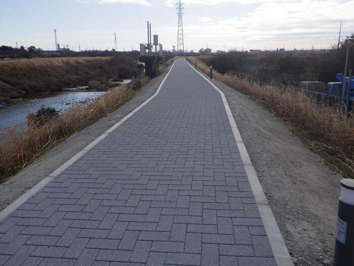 鞍流瀬川緑道の写真