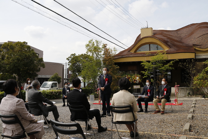 岡村市長からのあいさつ