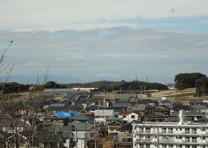 展望台からの見晴らし(1月撮影)