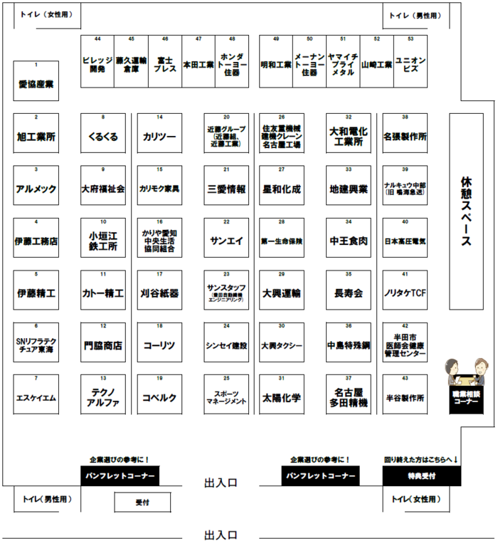 会場図