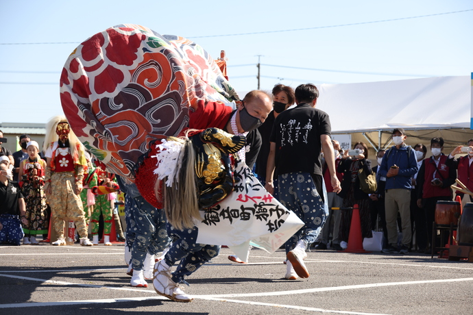 小矢部市の獅子舞