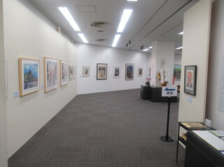 企画展「傘寿記念　森岡完介水彩画展」