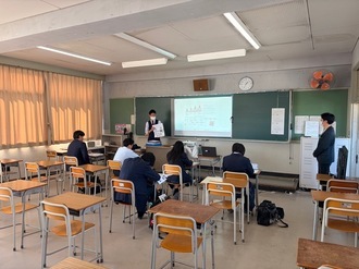 刈谷工科高校企業合同説明会1