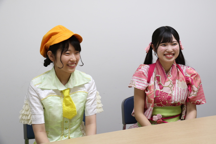 知多娘。インタビューの様子