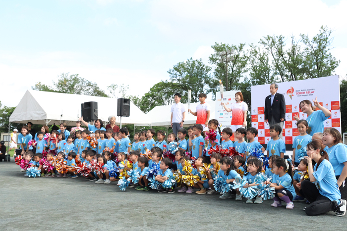 第20回アジア競技大会（2026/愛知・名古屋）聖火リレーの写真