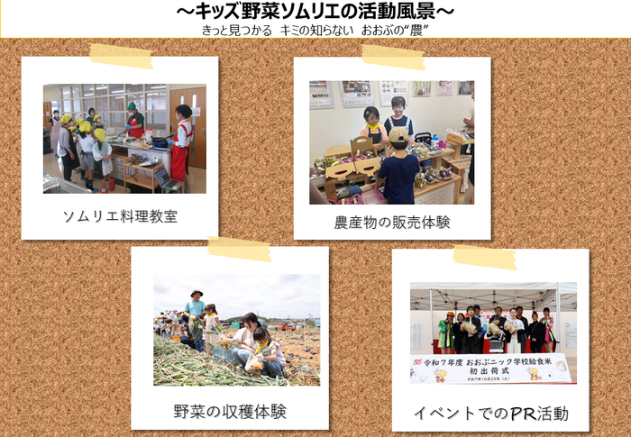 キッズ野菜ソムリエの活動