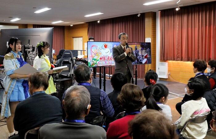 espoいしがせ開設1周年記念eスポーツ交流大会開会の模様