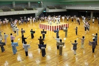 民踊講習会 様子