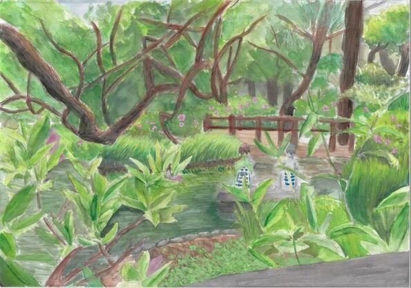 イラスト:市長賞の作品