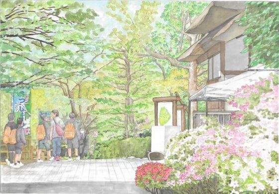イラスト:市長賞の作品