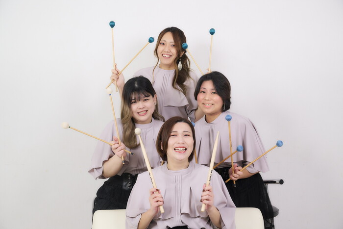 知花時野さん、玉城美那子さん、室塚町子さん、河合洋子さん