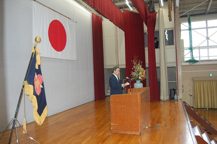 卒業証書並びに修了証書授与式の様子2