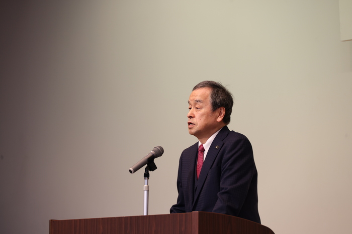 年度始め式の様子