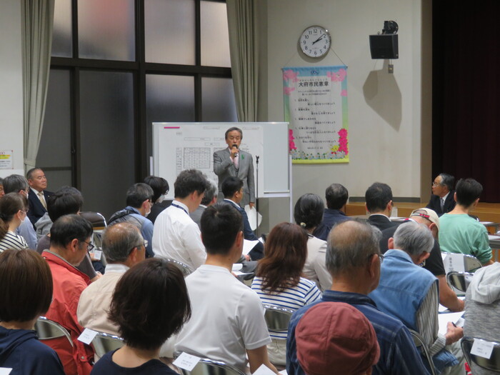 大府コミュニティ推進協議会総会の様子