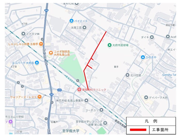 工事地図
