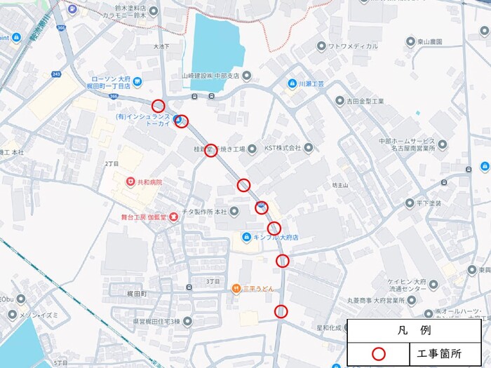 工事地図