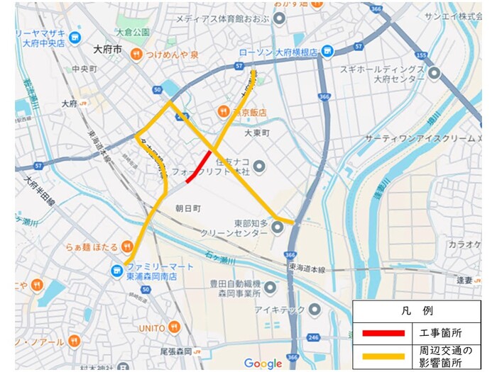 工事地図