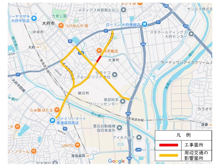 工事地図