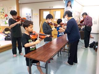 さわってみようバイオリン