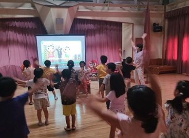 人権教室、様子