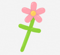 バルーンアート花
