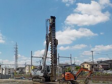 杭打機の写真