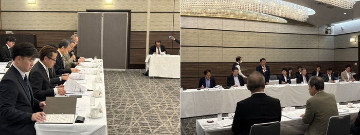 自由民主党愛知県支部連合会「6区7区地域連絡会議」の様子