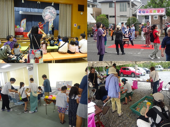 ふれあいまつりの様子です。