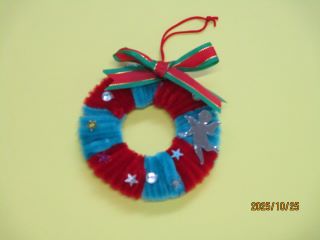 クリスマス飾り作り