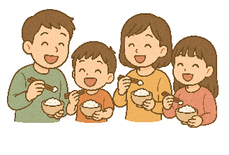 健やか米イラスト