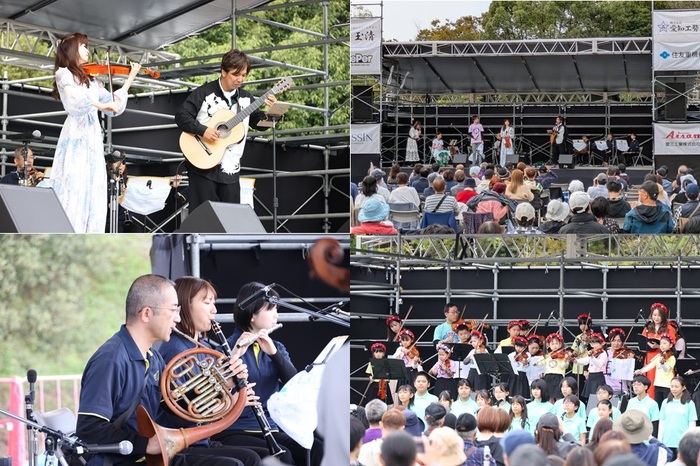 おおぶ野外クラシックコンサート2025の様子