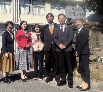 東京都小金井市にて