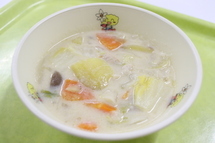 サツマイモのミルクシチュー