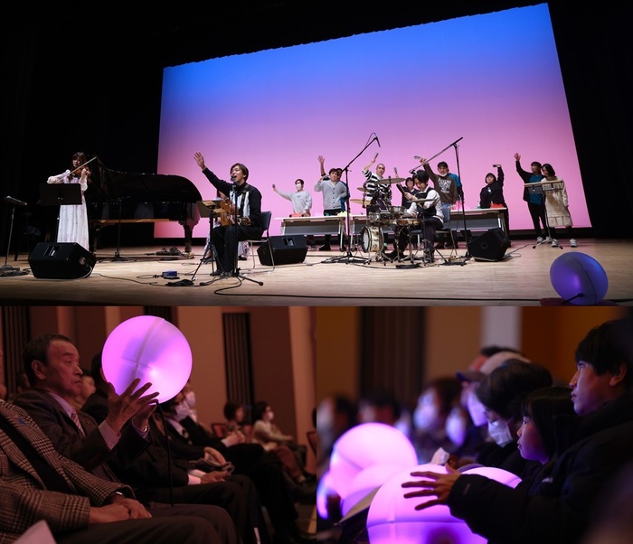 おおぶ・やさしい⾳楽会の様子